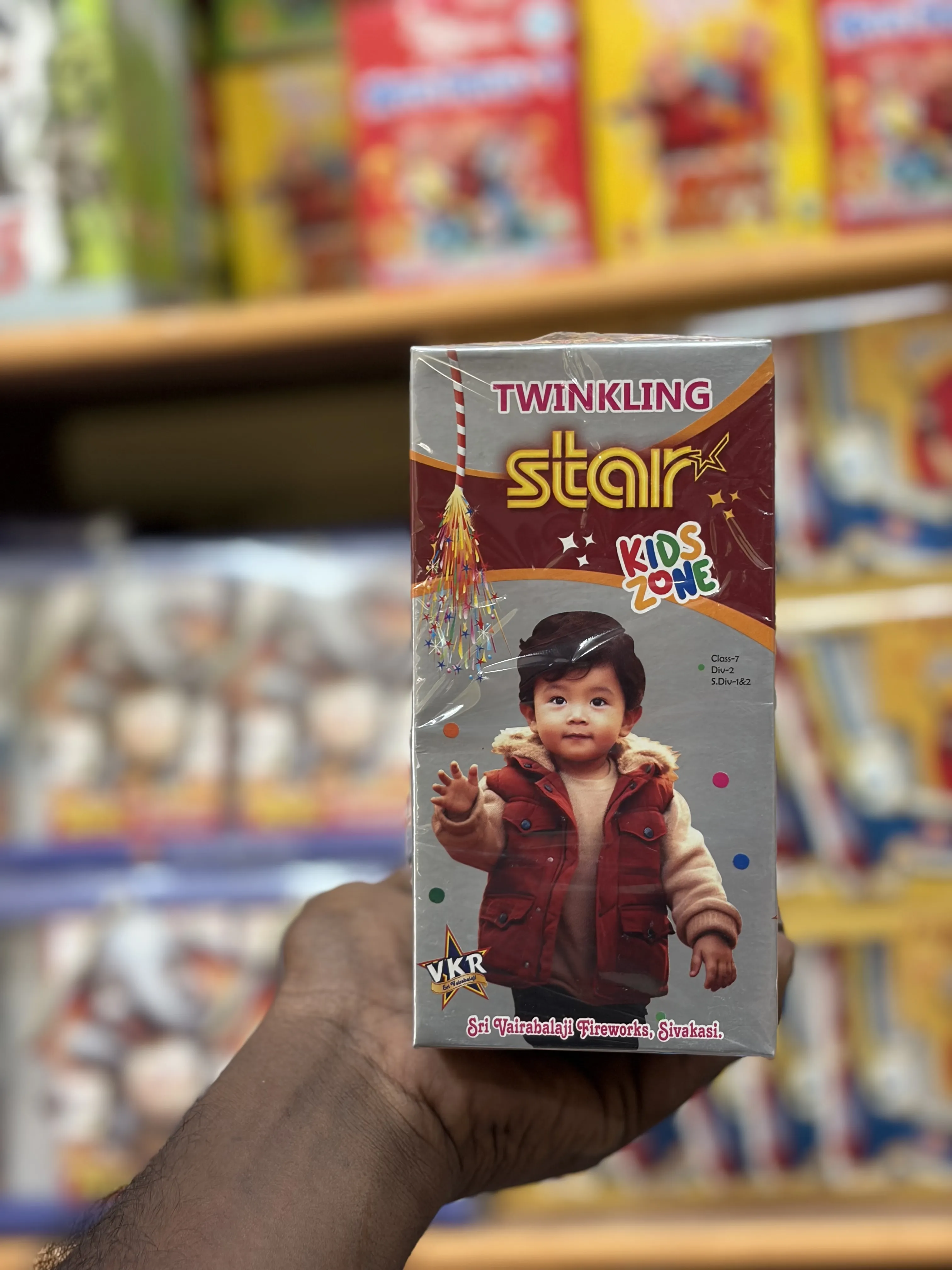 1 1/2 Twling star - Twinkling star | Rohan Crackers Sivakasi