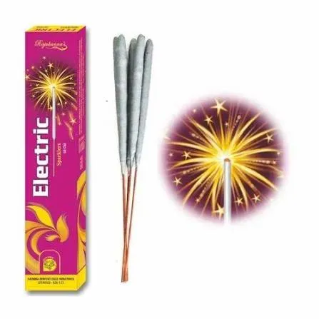 10 cm Electric Sparklers - Rohan Crackers