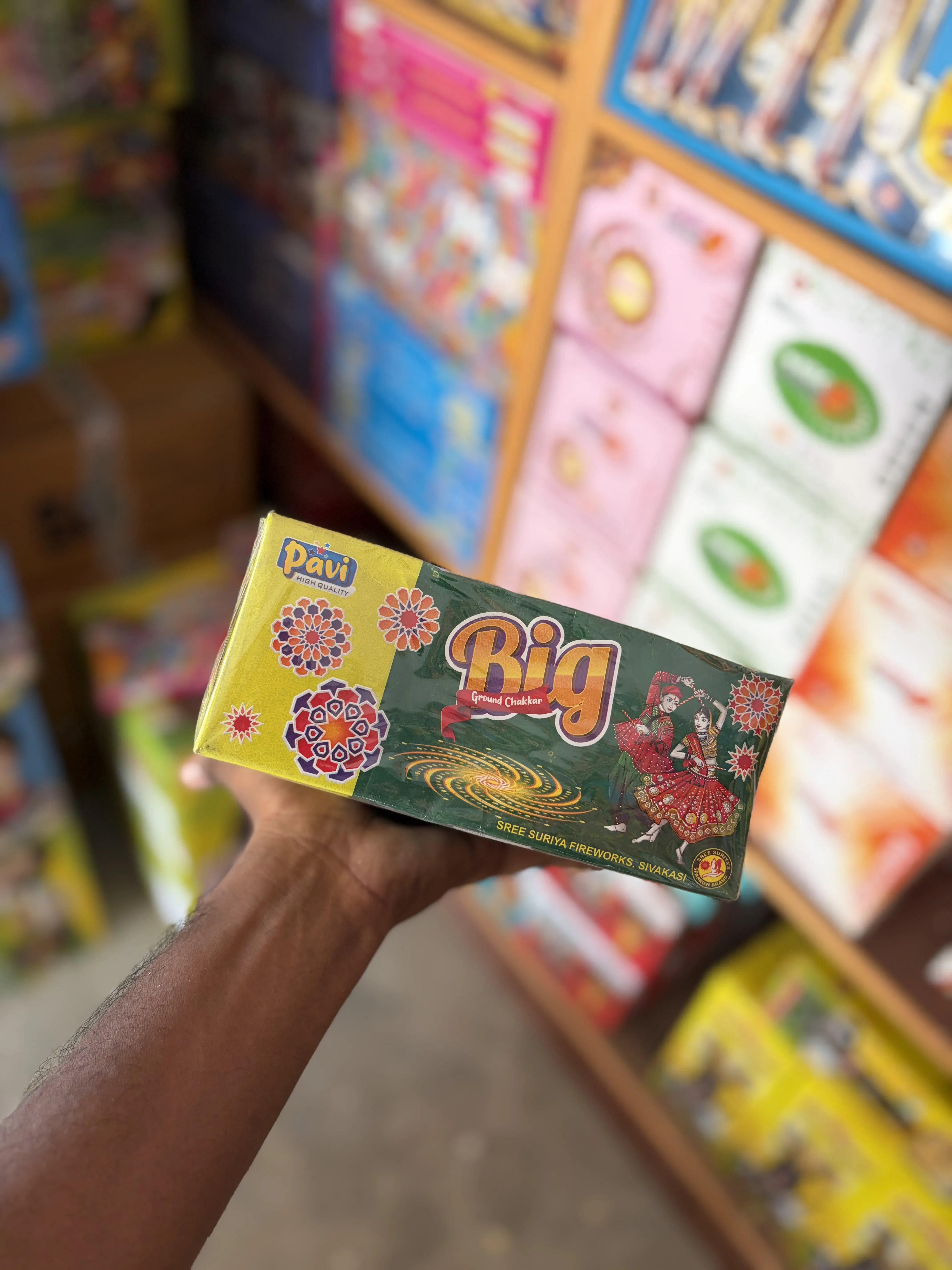 Ground-chakkar-big - Rohan Crackers