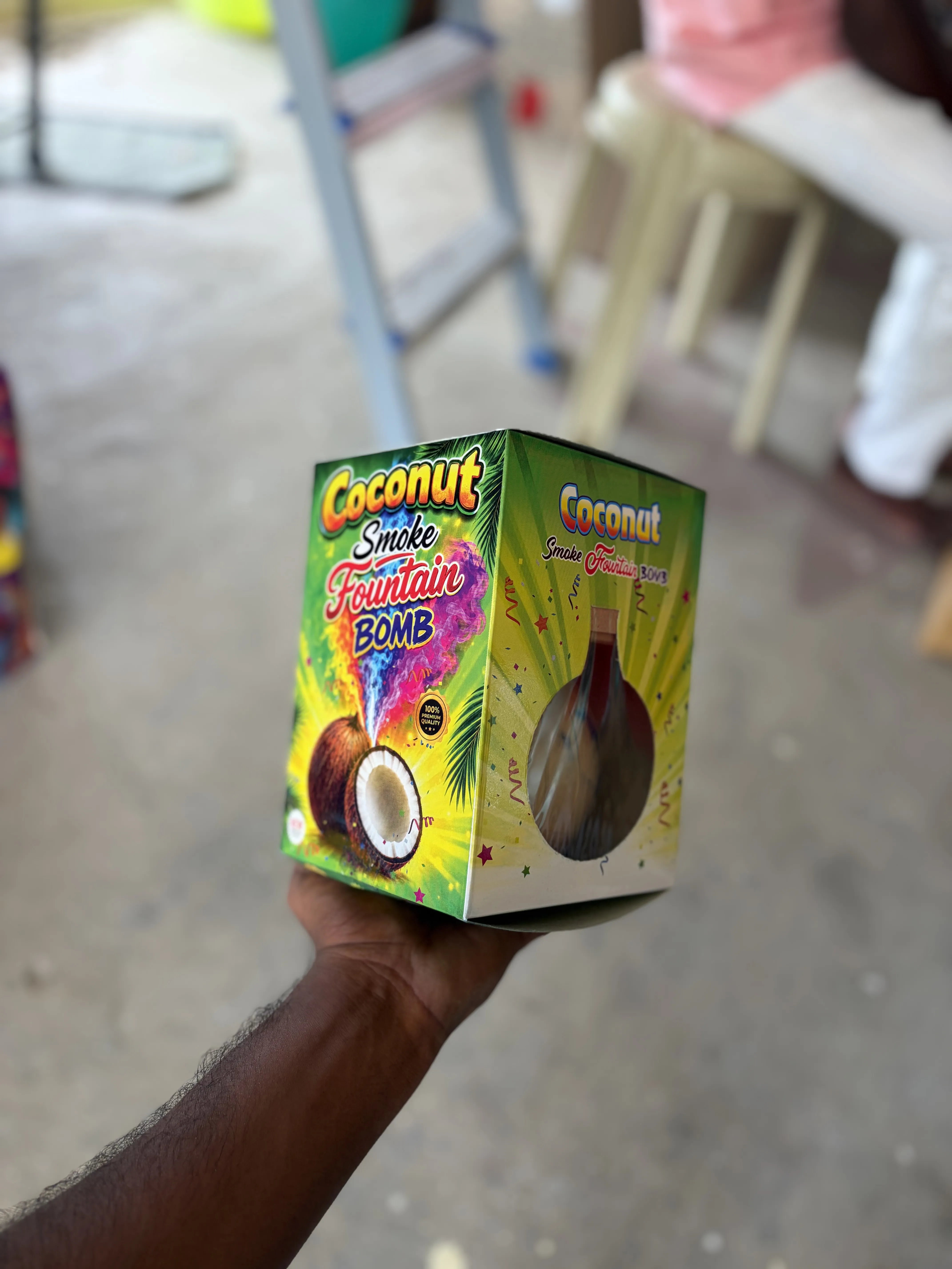 Coconut smoke fountain bomb  - Kids Special  | Rohan Crackers Sivakasi