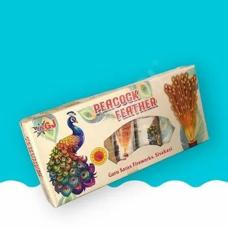 Peacock pops - Fountain | Rohan Crackers Sivakasi