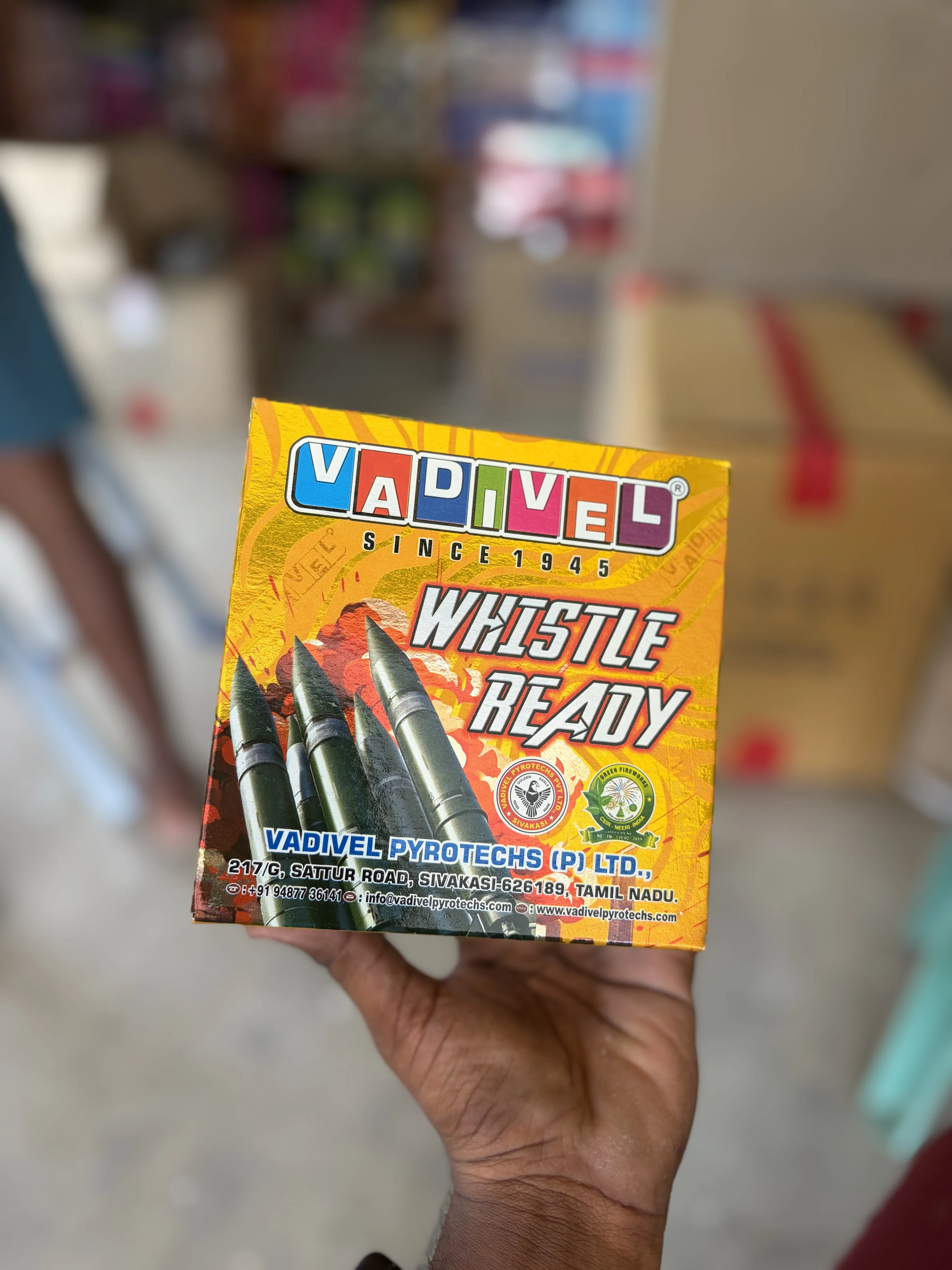 WHISTLE READY - Repeating shot | Rohan Crackers Sivakasi